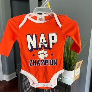 Clemson Baby Onesie NWT